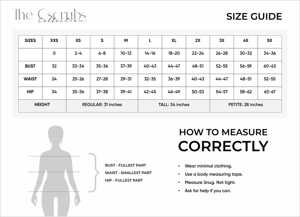FITTING GUIDE – thecscrubscollection